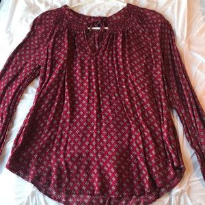 Printed design blouse